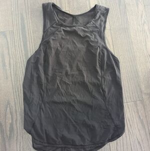 Black Mesh Lululemon Tank Tops